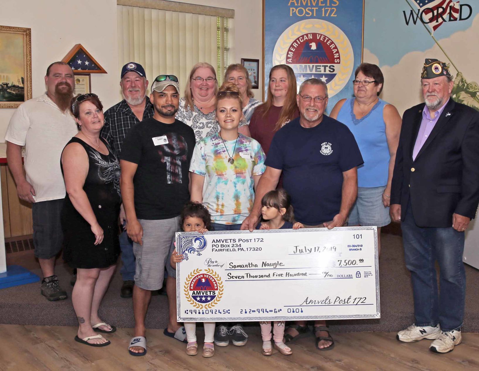 Amvets lend helping hand